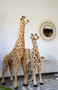 Childhome Animaux Peluche|Animaux Peluche Debout-Animal en peluche 135cm Giraf