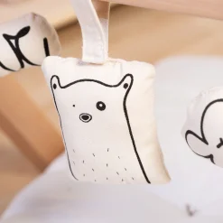 Childhome Jouets-Arche Bébé Figures en Toile - 5pcs