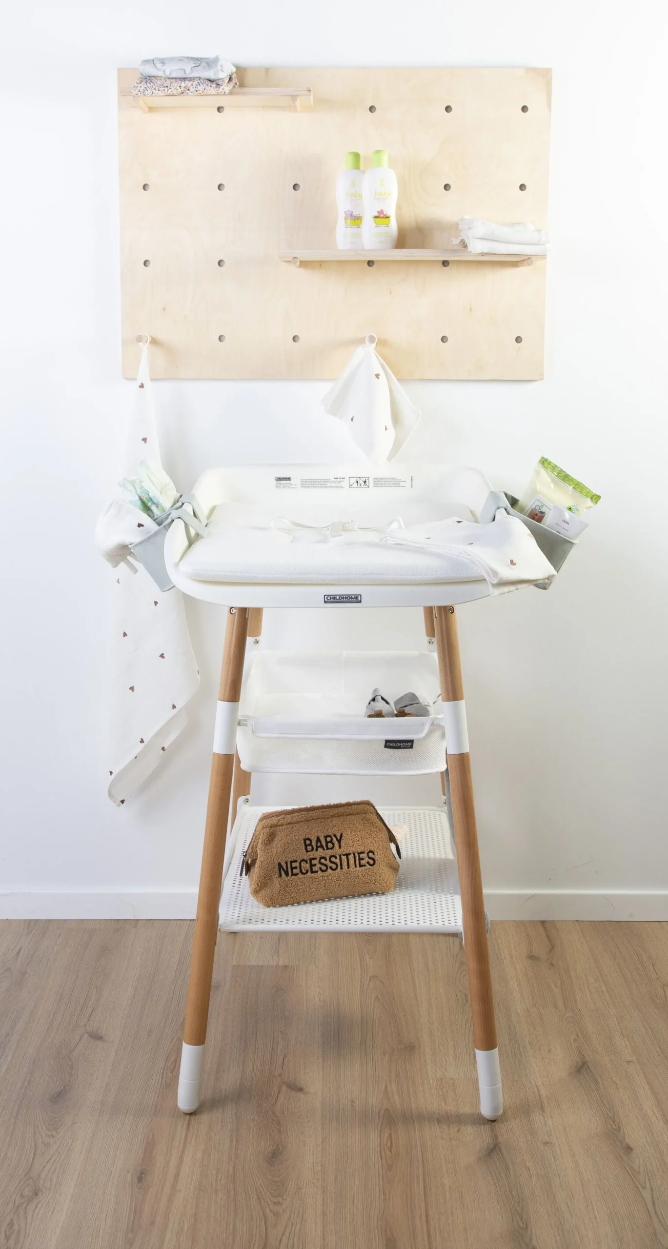 Childhome Baby Necessities|Baby Necessities-Baby Necessities Trousse De Toilette - Teddy Brun