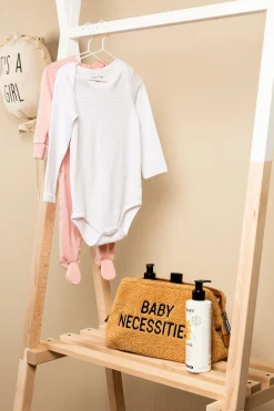 Childhome Baby Necessities|Baby Necessities-Baby Necessities Trousse De Toilette - Teddy Brun