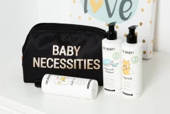 Childhome Baby Necessities|Baby Necessities-Baby Necessities Trousse De Toilette - Noir Or