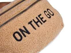 Childhome Banana Bag|Banana Bag-Banana Bag On The Go Sac De Hanche - Teddy Brun