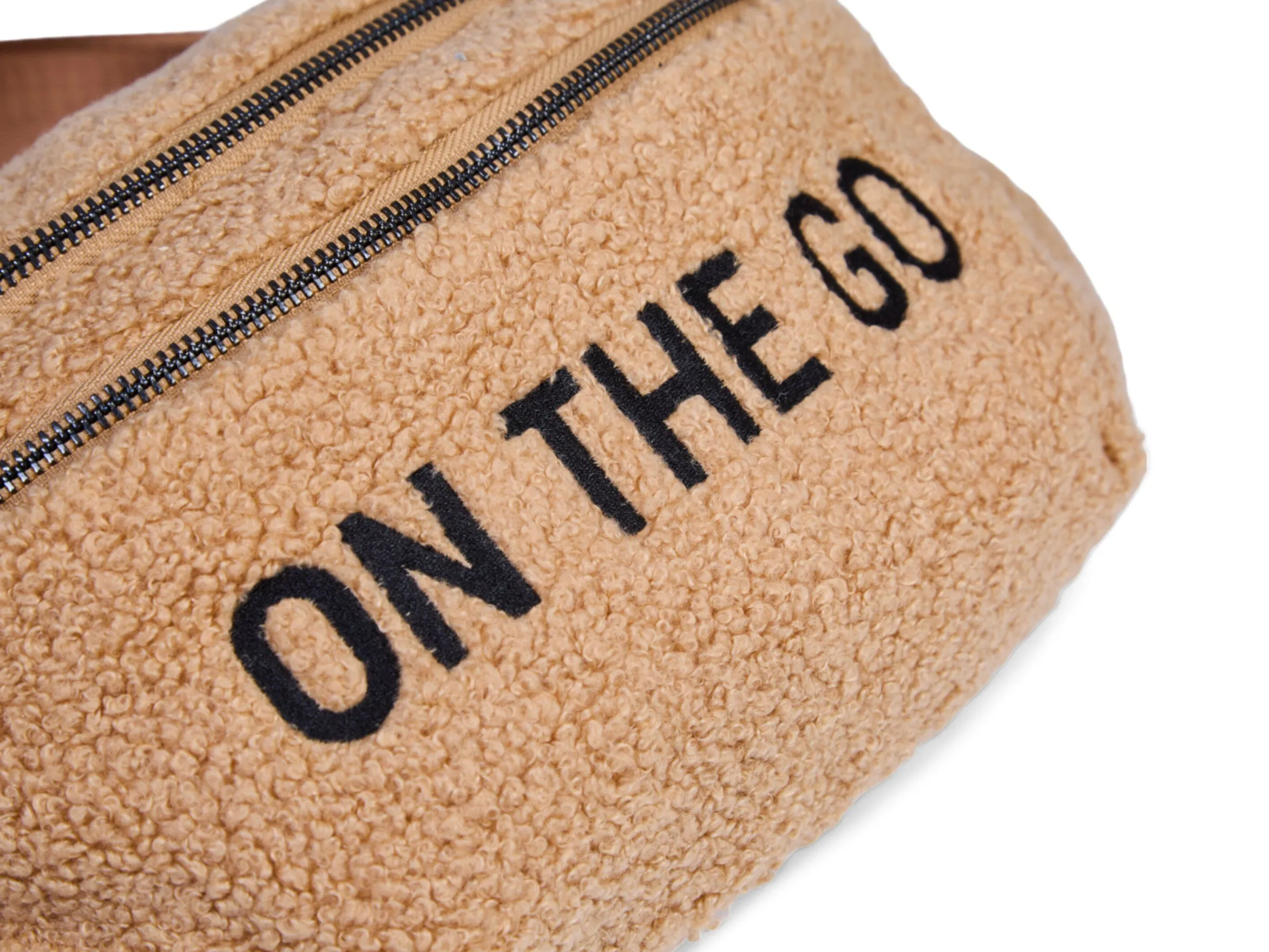 Childhome Banana Bag|Banana Bag-Banana Bag On The Go Sac De Hanche - Teddy Brun