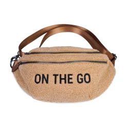 Childhome Banana Bag|Banana Bag-Banana Bag On The Go Sac De Hanche - Teddy Brun