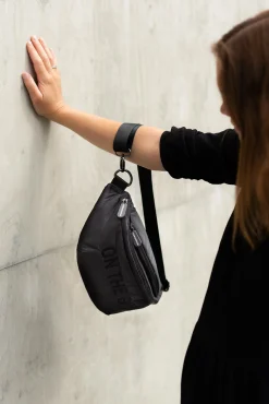 Childhome Banana Bag|Banana Bag-Banana Bag On The Go Sac De Hanche - Matelassé - Noir
