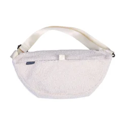 Childhome Banana Bag|Banana Bag-Banana Bag On The Go Sac De Hanche - Teddy Ecru