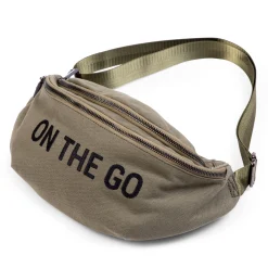 Childhome Banana Bag|Banana Bag-Banana Bag On The Go Sac De Hanche - Toile - Kaki