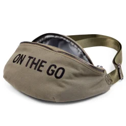 Childhome Banana Bag|Banana Bag-Banana Bag On The Go Sac De Hanche - Toile - Kaki