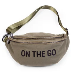 Childhome Banana Bag|Banana Bag-Banana Bag On The Go Sac De Hanche - Toile - Kaki