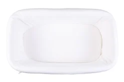 Childhome Berceaux & Cododos-Berceau en rotin rectangulaire + couvercle blanc cassé