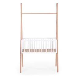 Childhome Cintres & Portes-vêtements|Berceaux & Cododos-Berceau Tipi 50x90 Cm + Etagère