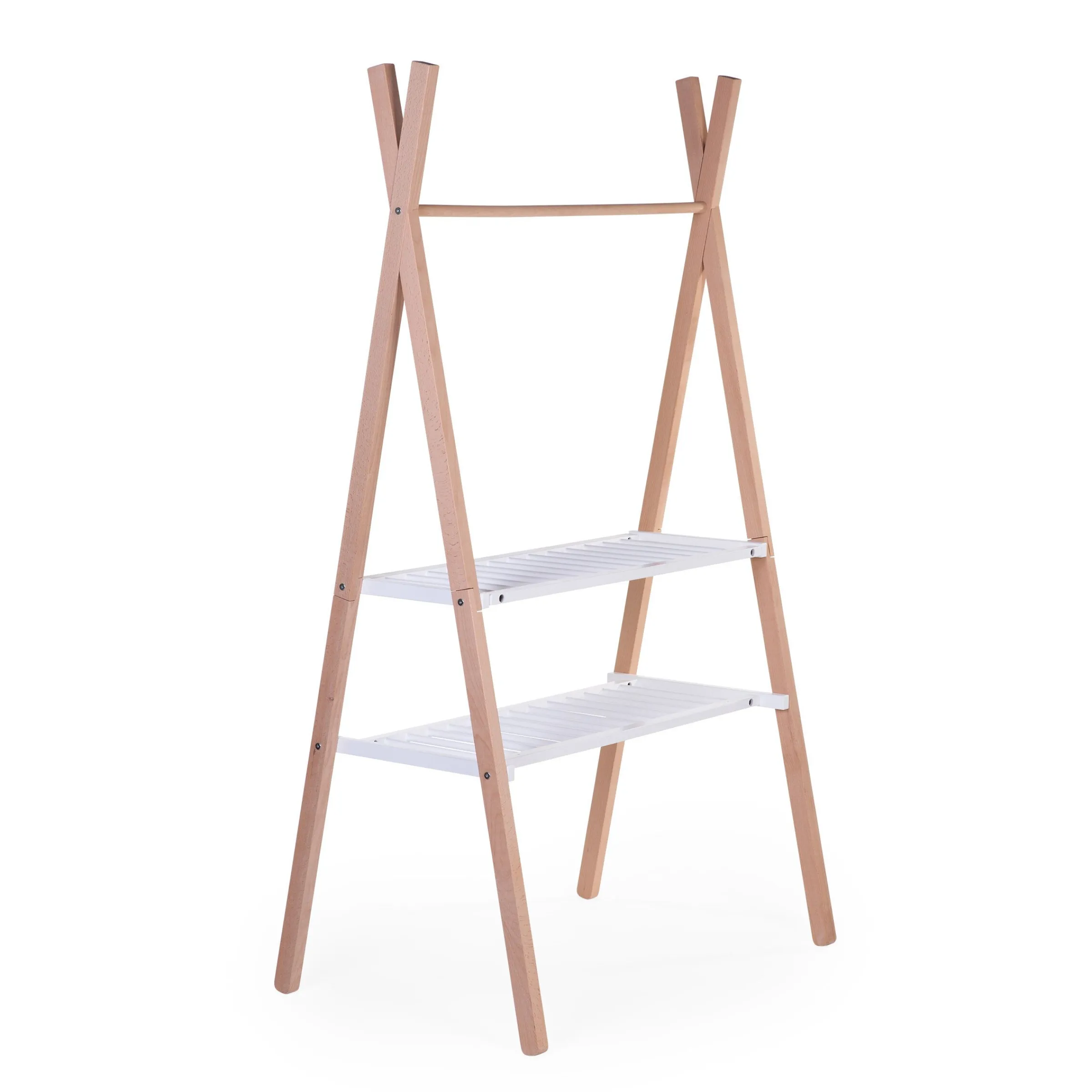 Childhome Cintres & Portes-vêtements|Berceaux & Cododos-Berceau Tipi 50x90 Cm + Etagère