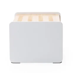 Childhome Marchepied En Bois / Porte-livres-Bois d’étape naturel blanc