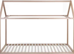 Childhome Lits D'enfant Et De Bébé|Tipi-Cadre de lit 90x200cm Maison naturelle