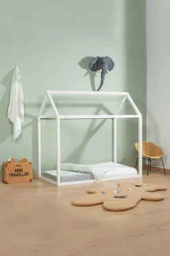 Childhome Capes De Bain-Cape De Bain + Gant - 80x80 Cm - Jersey - Forêt - Mousseline
