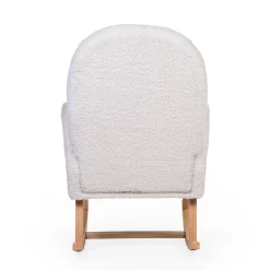 Childhome Fauteuils À Bascule-Chaise A Bascule - Teddy - Ecru