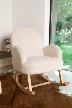 Childhome Fauteuils À Bascule-Chaise A Bascule - Teddy - Ecru