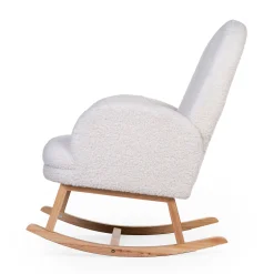 Childhome Fauteuils À Bascule-Chaise A Bascule - Teddy - Ecru