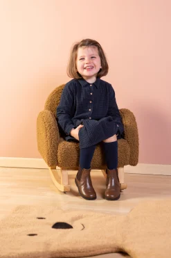 Childhome Fauteuils À Bascule|Chaises Enfants-Chaise A Bascule Pour Enfants - Teddy - Brun Naturel