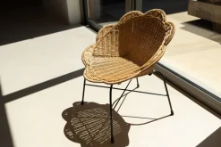 Childhome Chaises Enfants-Chaise enfant Fleur en rotin