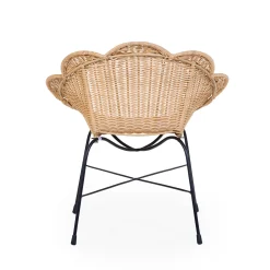 Childhome Chaises Enfants-Chaise enfant Fleur en rotin