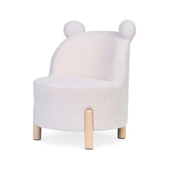 Childhome Chaises Enfants-Chaise Pour Enfants - Teddy - Ecru Naturel