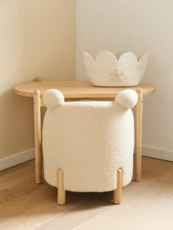 Childhome Chaises Enfants-Chaise Pour Enfants - Teddy - Ecru Naturel