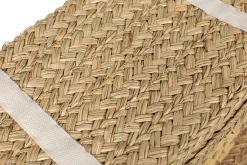 Childhome Paniers De Rangement-Coffre à jouets en rotin jaune 2pcs