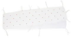 Childhome Protection Parc-Contour De Parc - 35x340 Cm - Jersey + Mousseline - Hearts