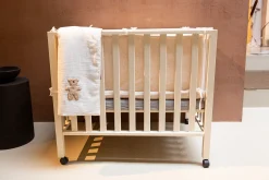 Childhome Protection Parc-Contour De Parc - 35x340 Cm - Jersey Melange Beige / Muslin