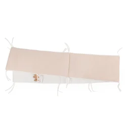 Childhome Protection Parc-Contour De Parc - 35x340 Cm - Jersey Melange Beige / Muslin
