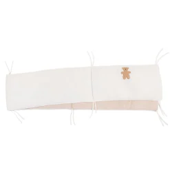 Childhome Protection Parc-Contour De Parc - 35x340 Cm - Jersey Melange Beige / Muslin