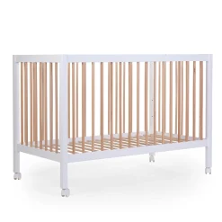 Childhome Lits D'enfant Et De Bébé-COT 97 - Lit de bébé - 120x60Cm - Blanc Naturel