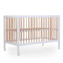Childhome Lits D'enfant Et De Bébé-COT 97 - Lit de bébé - 120x60Cm - Blanc Naturel