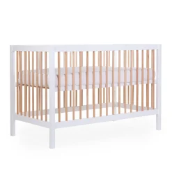 Childhome Lits D'enfant Et De Bébé-COT 97 - Lit de bébé - 120x60Cm - Blanc Naturel