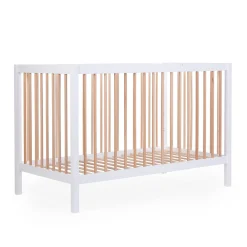 Childhome Lits D'enfant Et De Bébé-COT 97 - Lit de bébé - 120x60Cm - Blanc Naturel