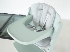 Childhome Coussins Pour Chaise Haute|Evosit-Coussin De Chaise Evosit - Jersey - Gris