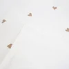 Childhome Couvertures-Couverture De Bébé - 80x100 Cm - Jersey + Mousseline - Heart