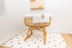 Childhome Couvertures-Couverture De Bébé - 80x100 Cm - Jersey Melange Beige / Musl