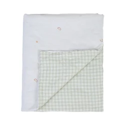 Childhome Couvertures-Couverture De Bébé - 80x100 Cm - Jersey - Forêt - Mousseline