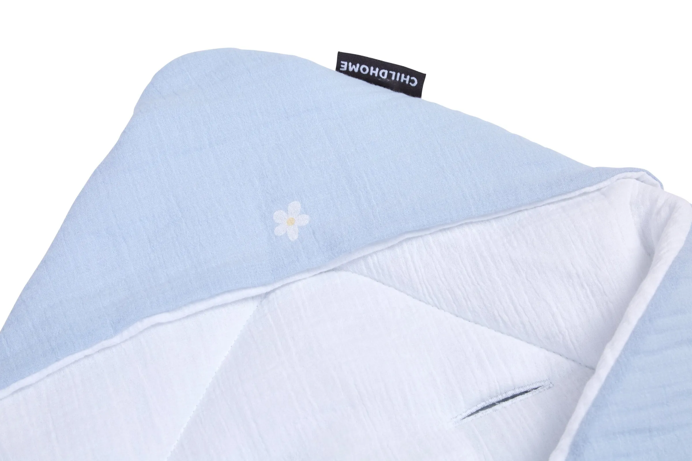 Childhome Couvertures Enveloppantes-Couverture Enveloppante Universelle - 75x75 cm - Mousseline