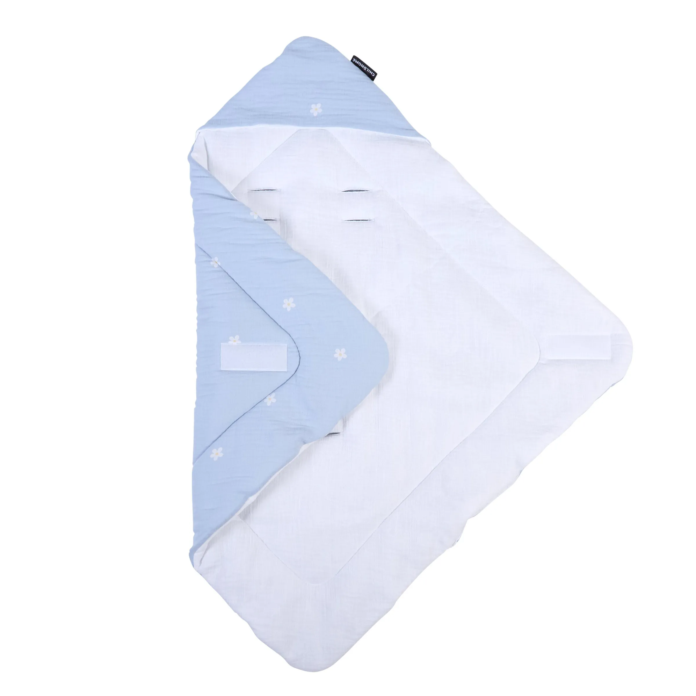 Childhome Couvertures Enveloppantes-Couverture Enveloppante Universelle - 75x75 cm - Mousseline