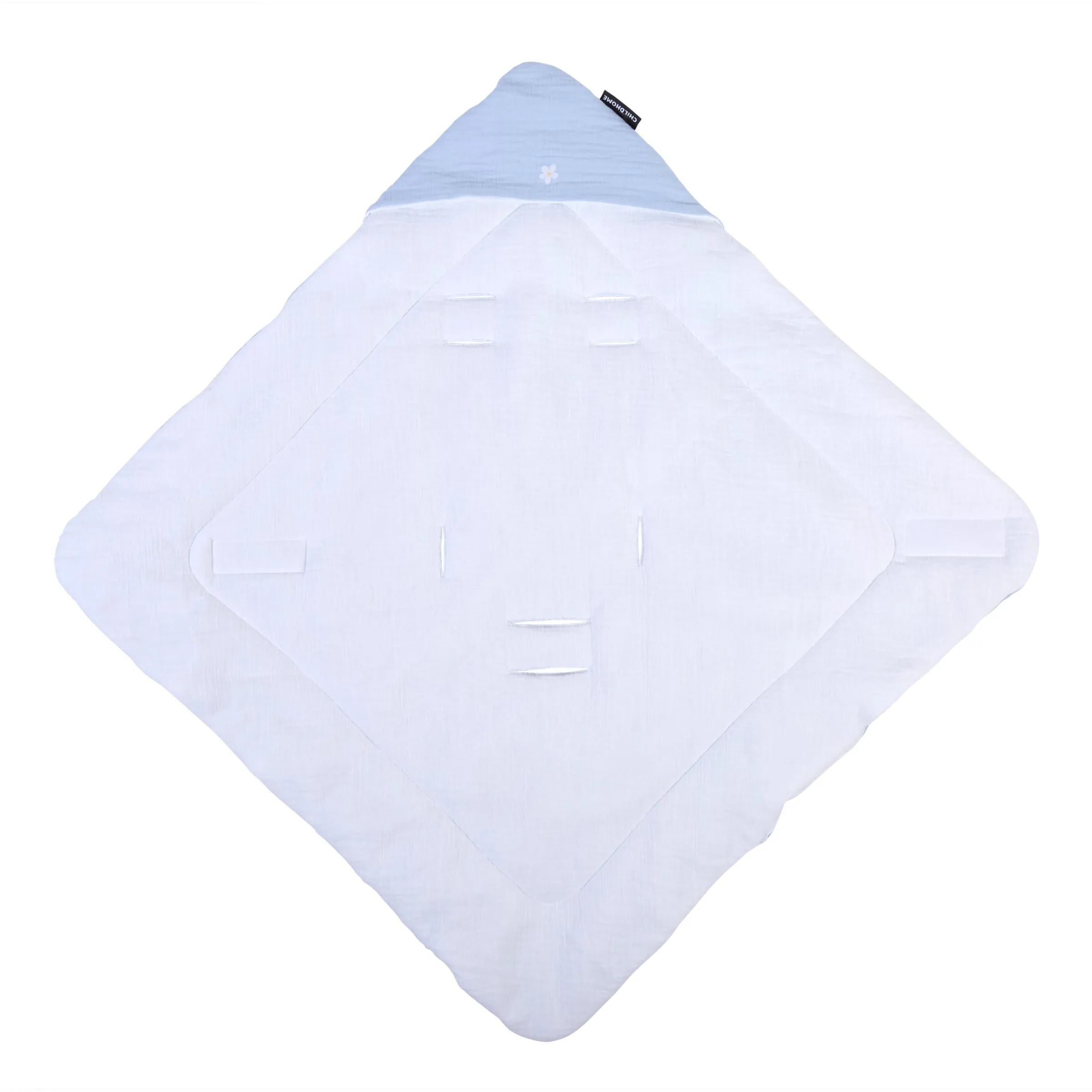Childhome Couvertures Enveloppantes-Couverture Enveloppante Universelle - 75x75 cm - Mousseline