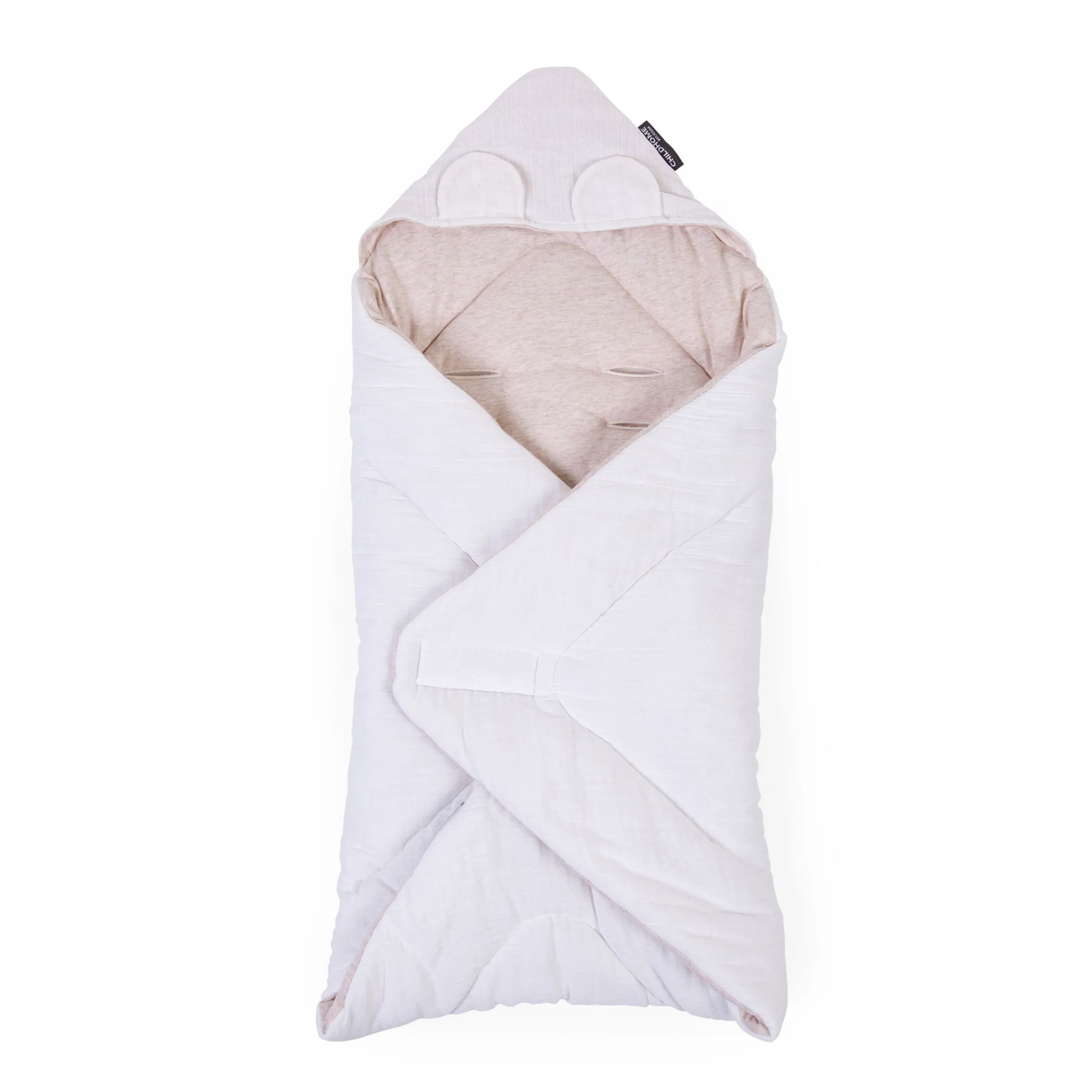 Childhome Couvertures Enveloppantes-Couverture Enveloppante Universelle - 75x75 Cm - Jersey Mela