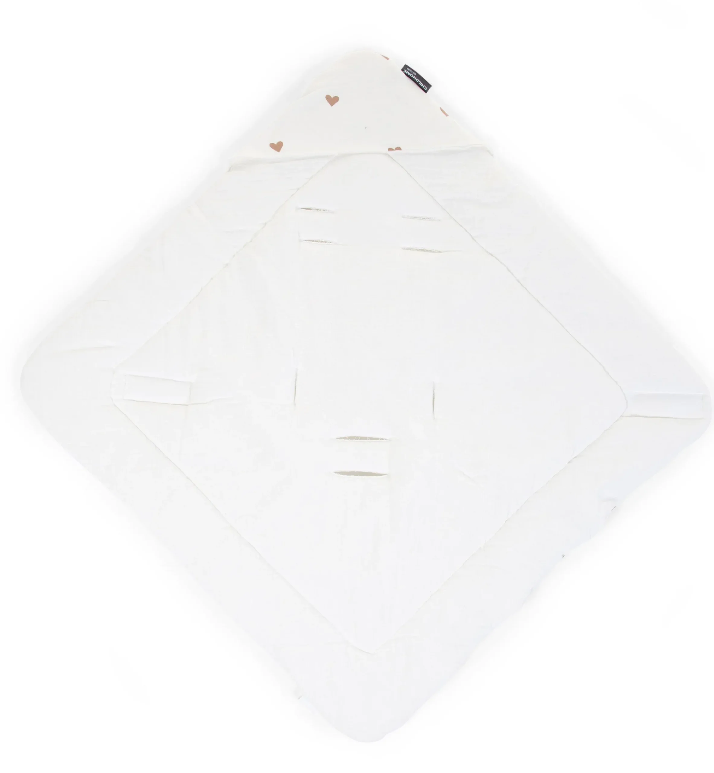 Childhome Couvertures Enveloppantes-Couverture Enveloppante Universelle - 75x75 Cm - Jersey + Mo