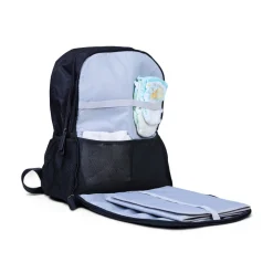 Childhome Daddy Bag|Daddy Bag-Daddy Bag Sac A Dos À Langer - Noir