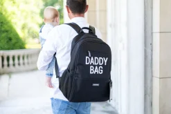 Childhome Daddy Bag|Daddy Bag-Daddy Bag Sac A Dos À Langer - Noir
