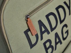Childhome Daddy Bag|Daddy Bag-Daddy Bag Sac A Dos À Langer - Toile - Kaki