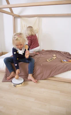 Childhome Jouets-Ensemble de 8 instruments de musique + organisateur