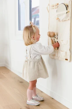 Childhome Jouets-Ensemble de 8 instruments de musique + organisateur